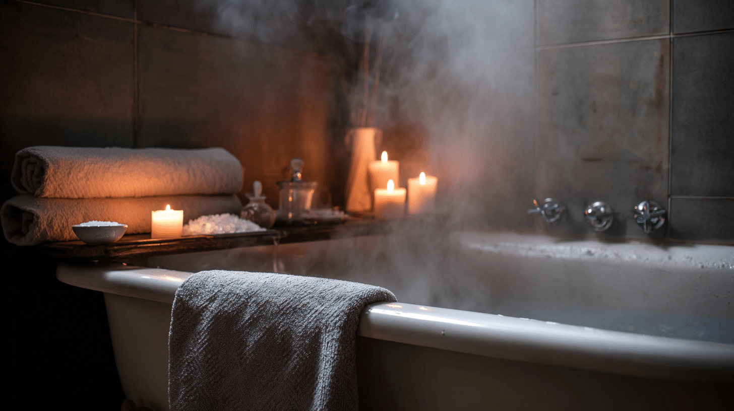 4. Warm Bath or Shower