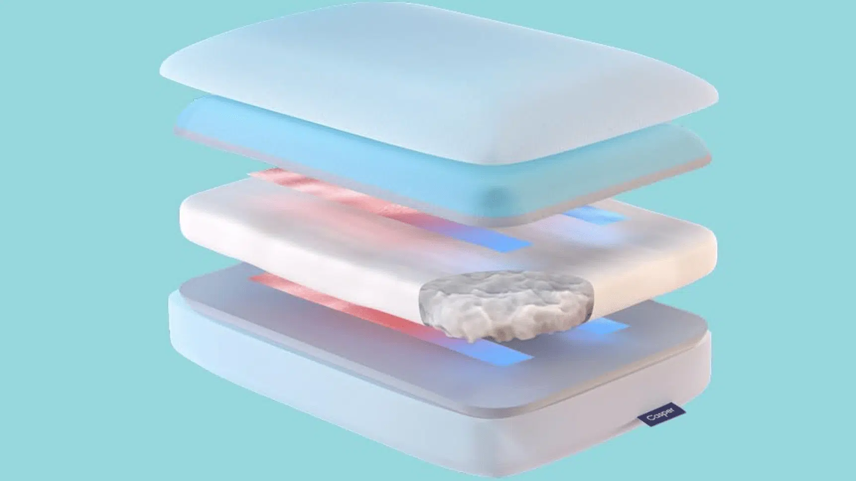Casper-Hybrid-Pillow-with-Snow-Technology