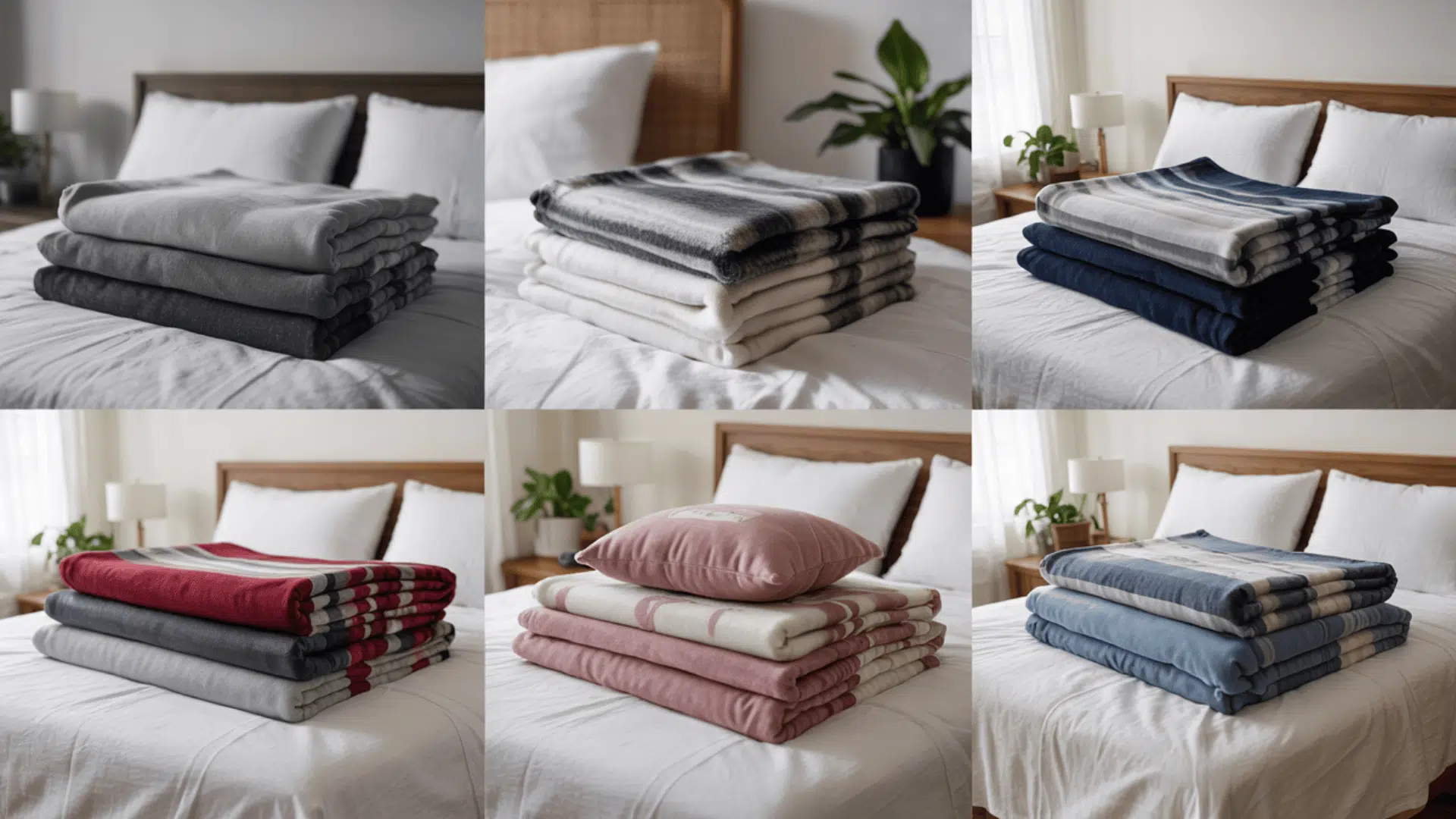 different types of blankets