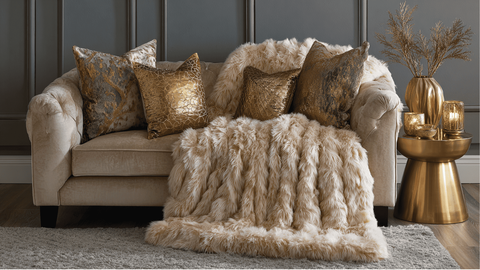 Faux Fur Throws