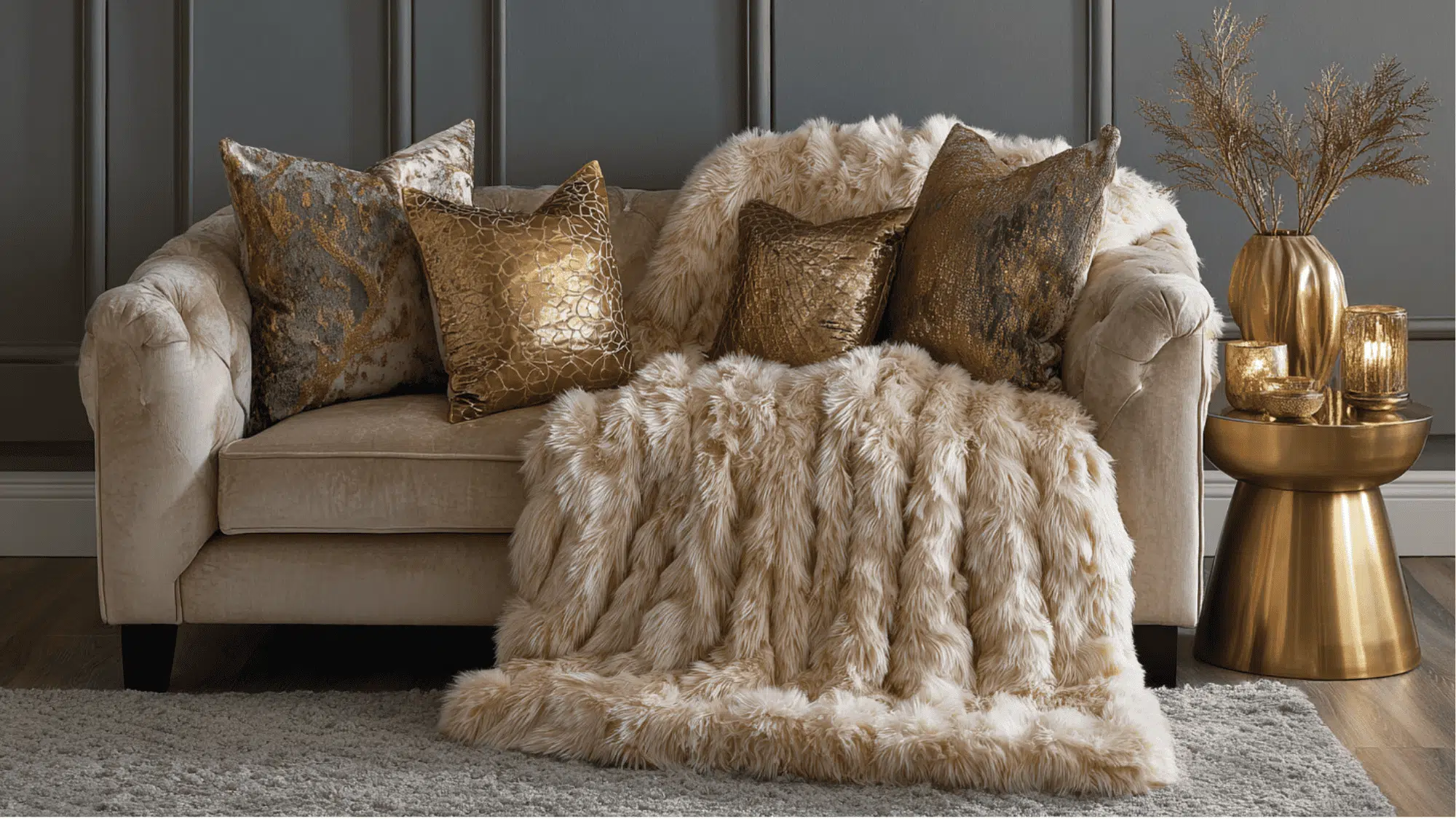Faux Fur Throws