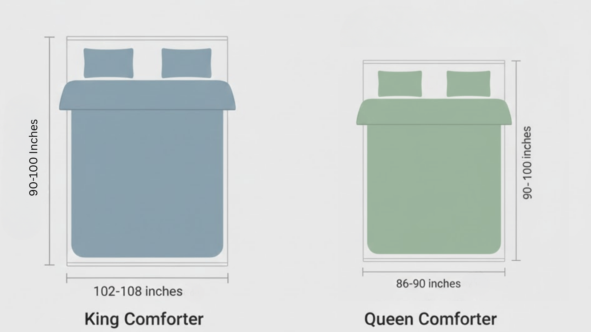 King Vs Queen Comforter