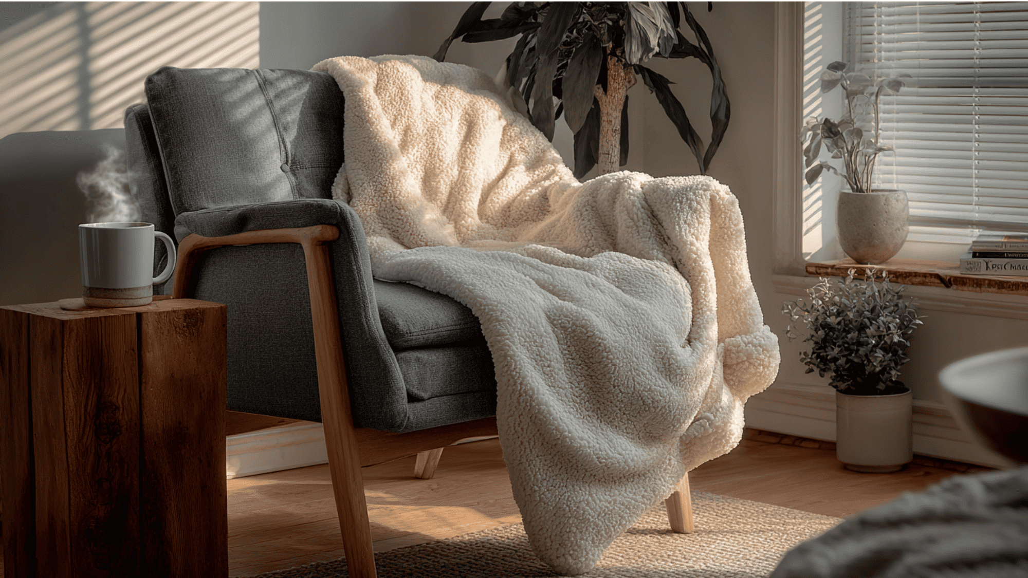 Sherpa Throw Blanket