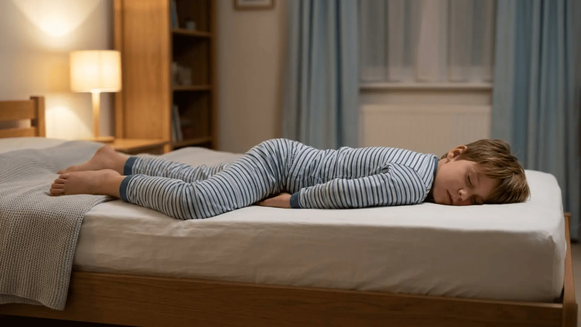 Stomach Sleeping Child With Sleep Apnea