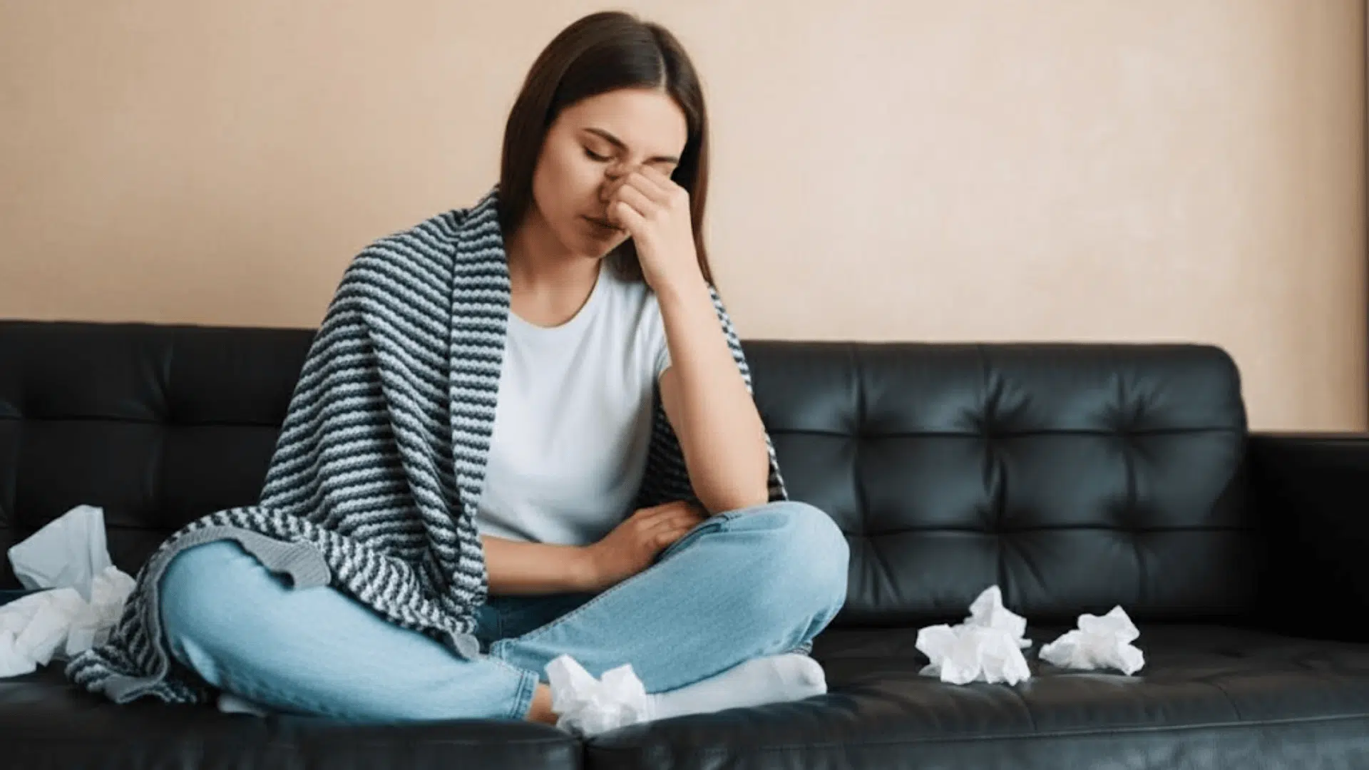 best sleeping position for sinus drainage