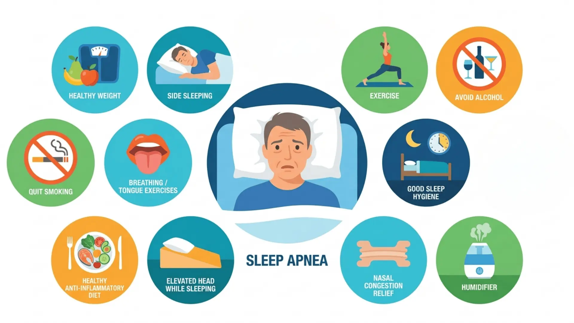 home remedies That may improve sleep apnea