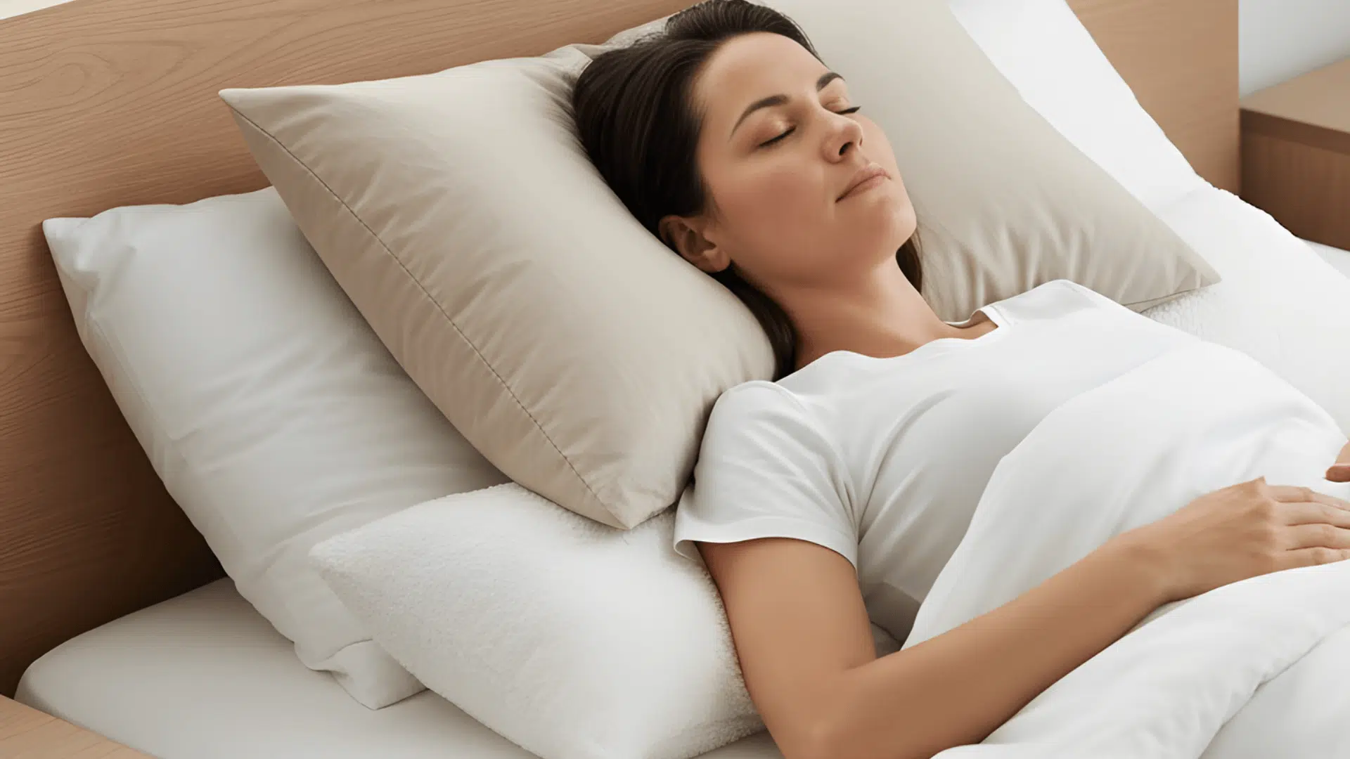 how to sleep with both neck and shoulder pain