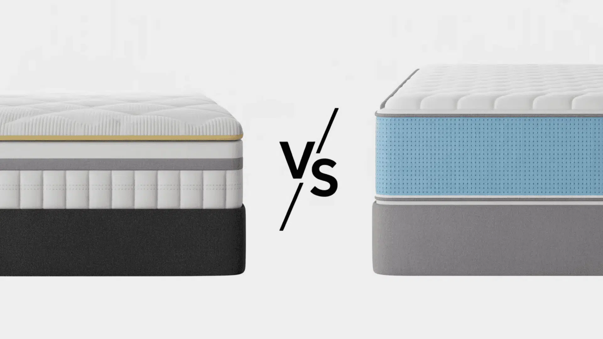 hybrid vs memory foam mattress