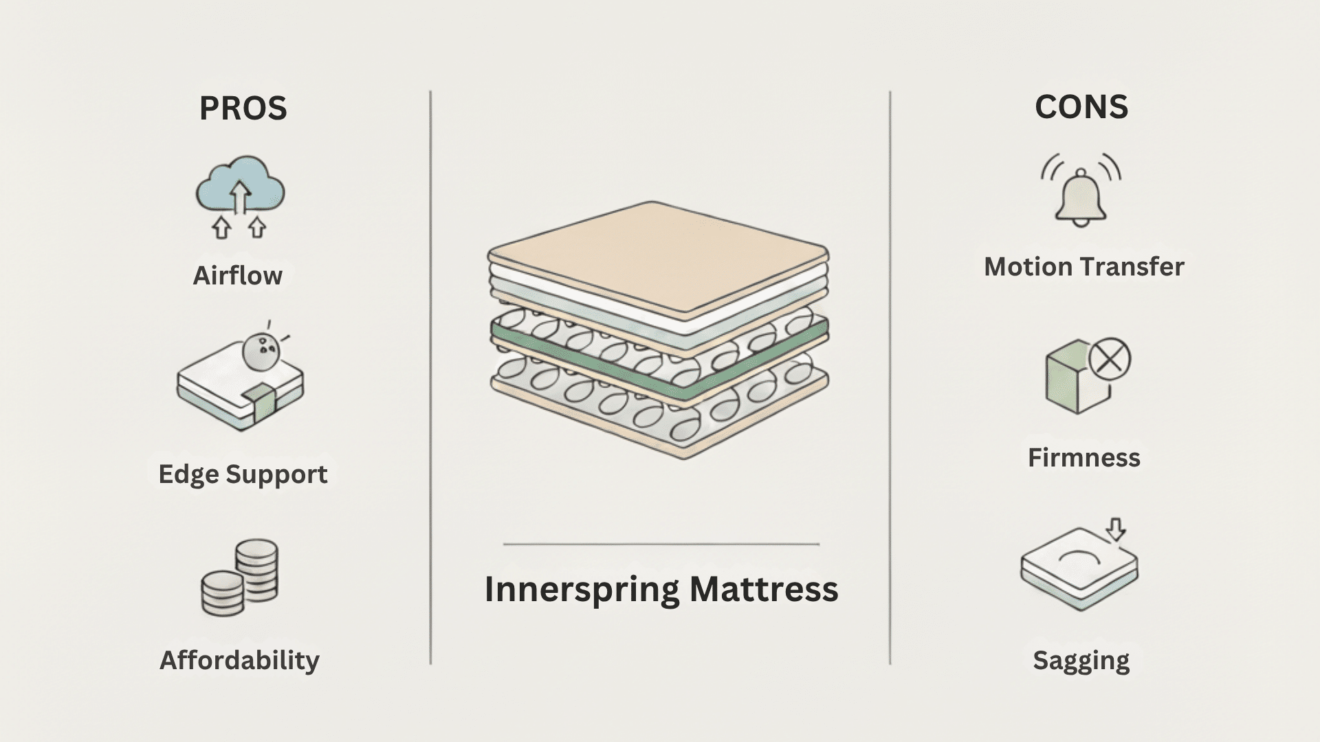 innerspring pros and cons