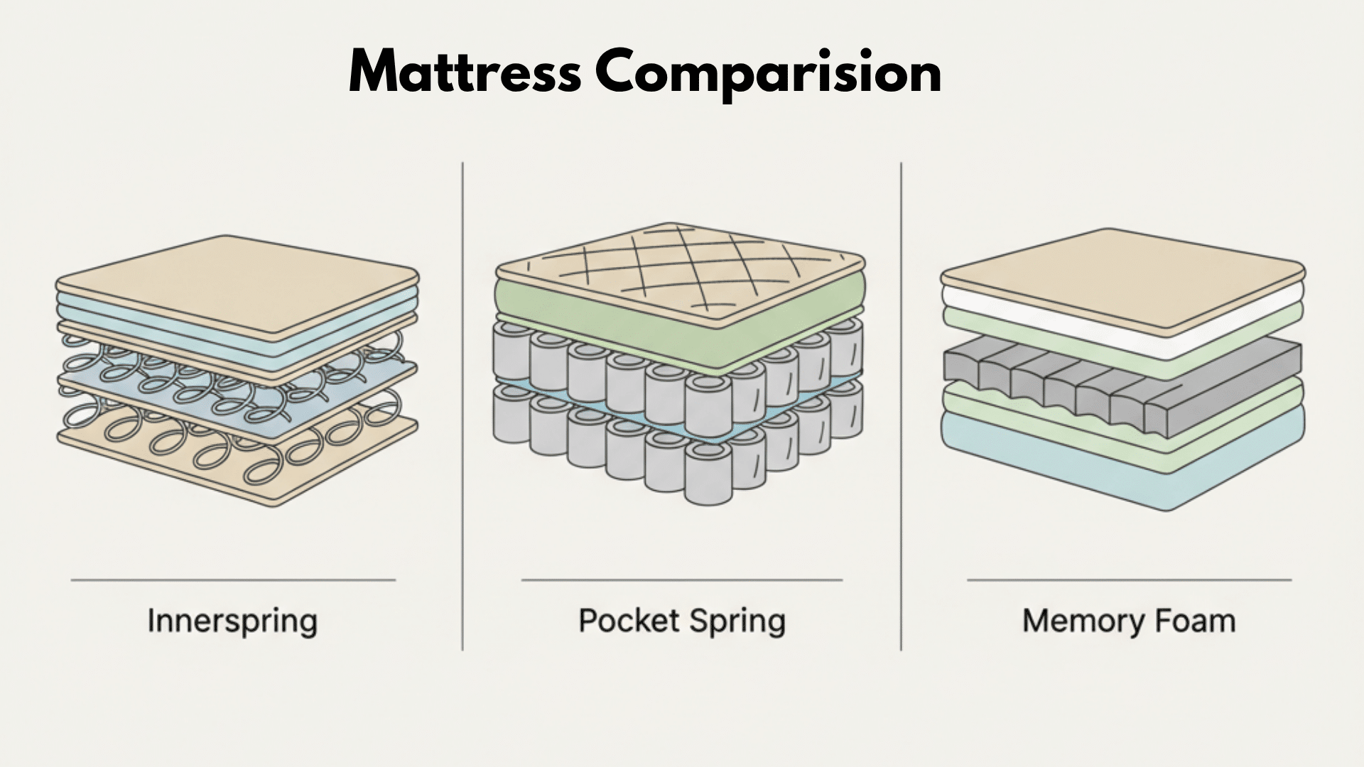 mattress comparision