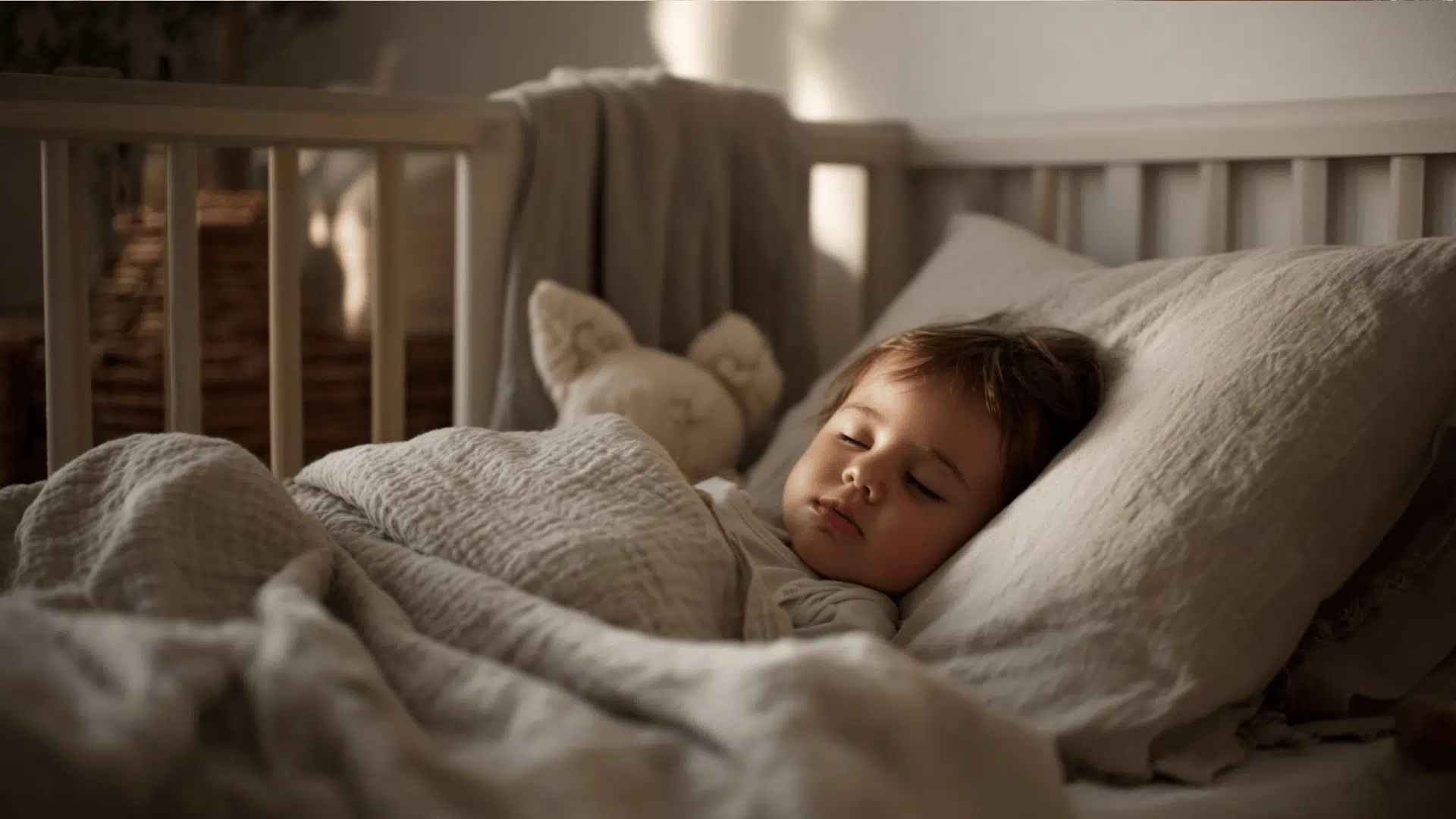 when can kids sleep with blanket