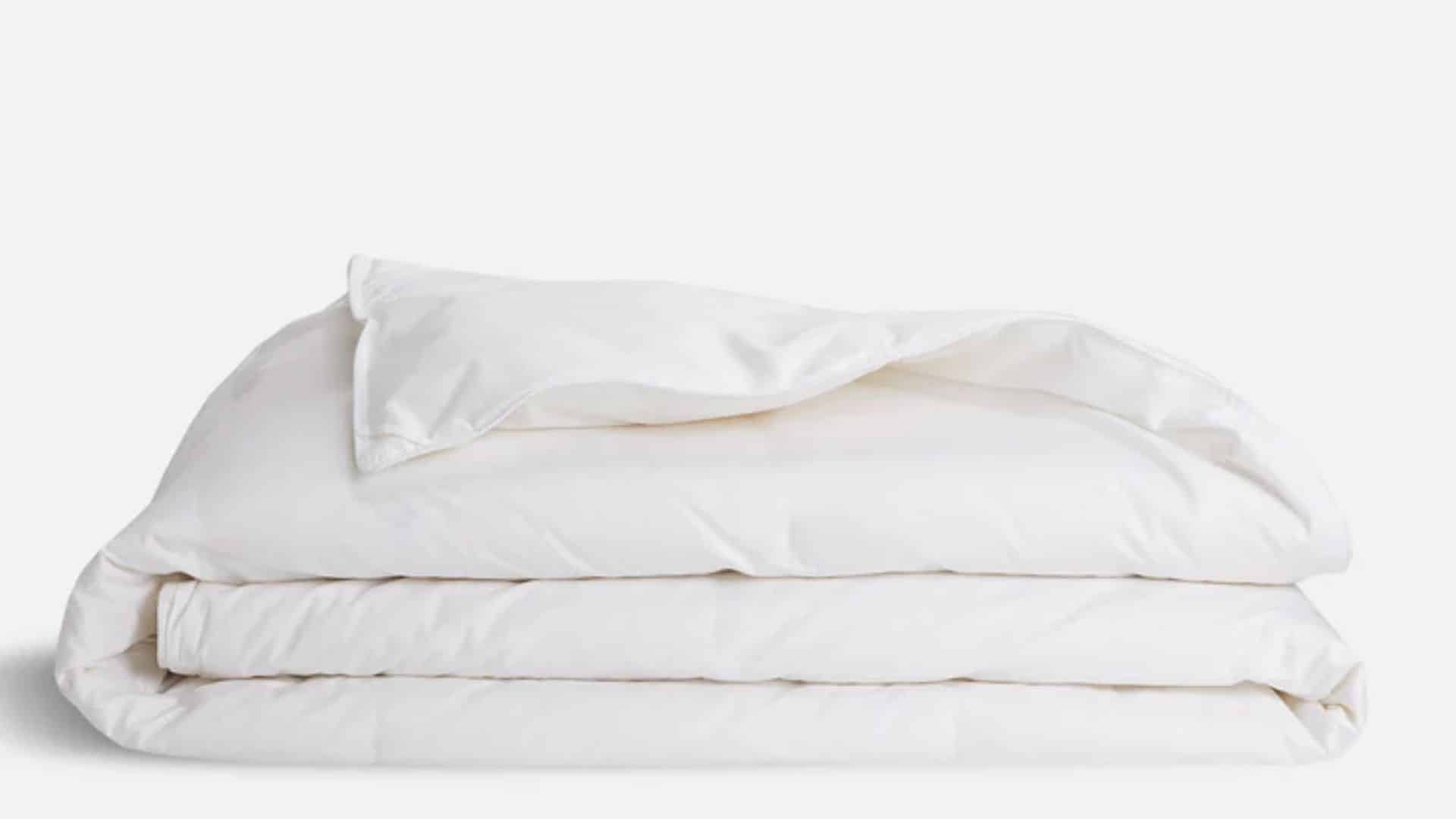 Brooklinen Fluffy Weighted Comforter