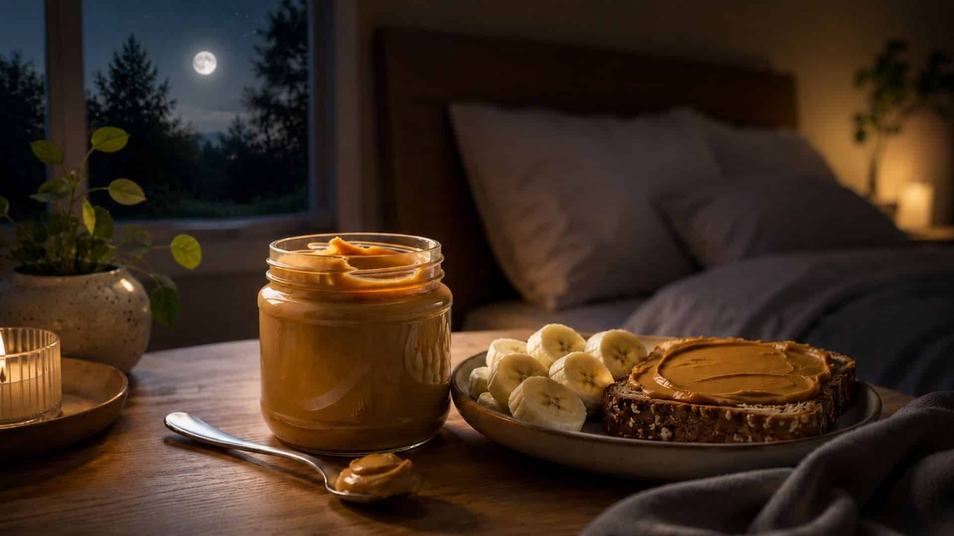 What Happens if You Eat Peanut Butter Before Bed - Comma Home