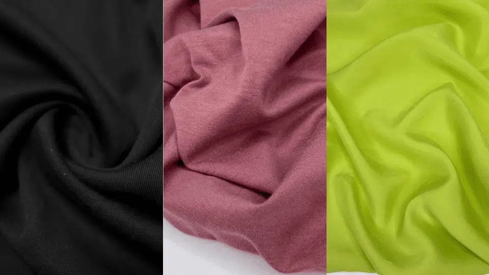 Main Fabric's lyocell twill, solid color lyocell knits, and lyocell viscose blends.