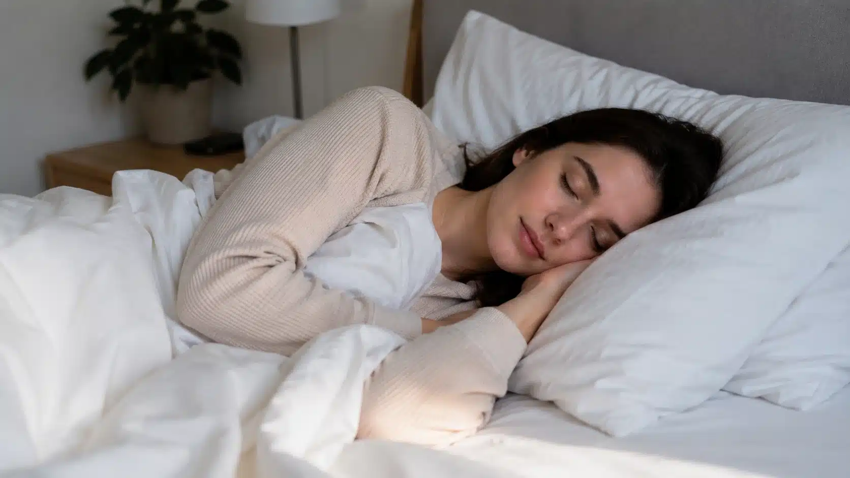 Peaceful moments in a cozy bedroom