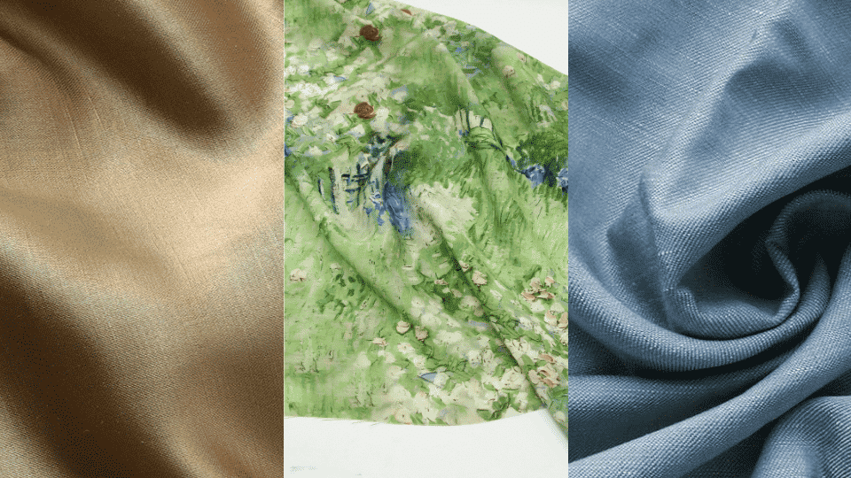 Yardblox's lyocell sateen, lyocell blends, and medium-weight lyocell fabrics