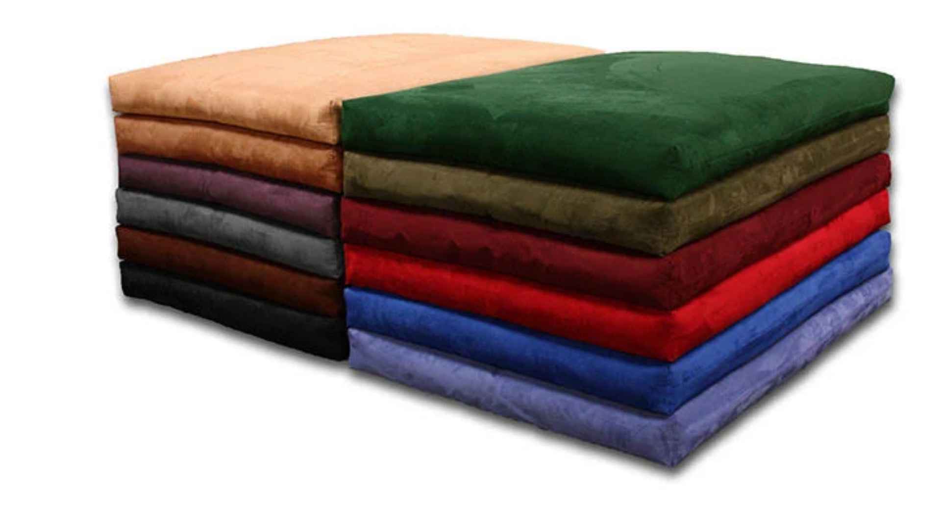 different mattress stacked over each other