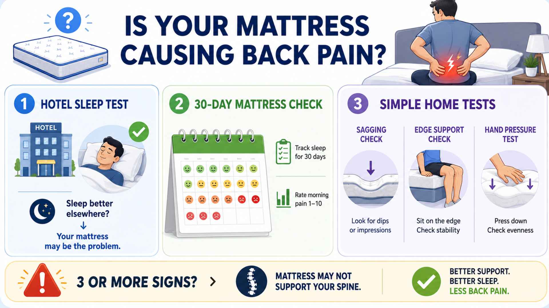 Is your mattress is causing pain