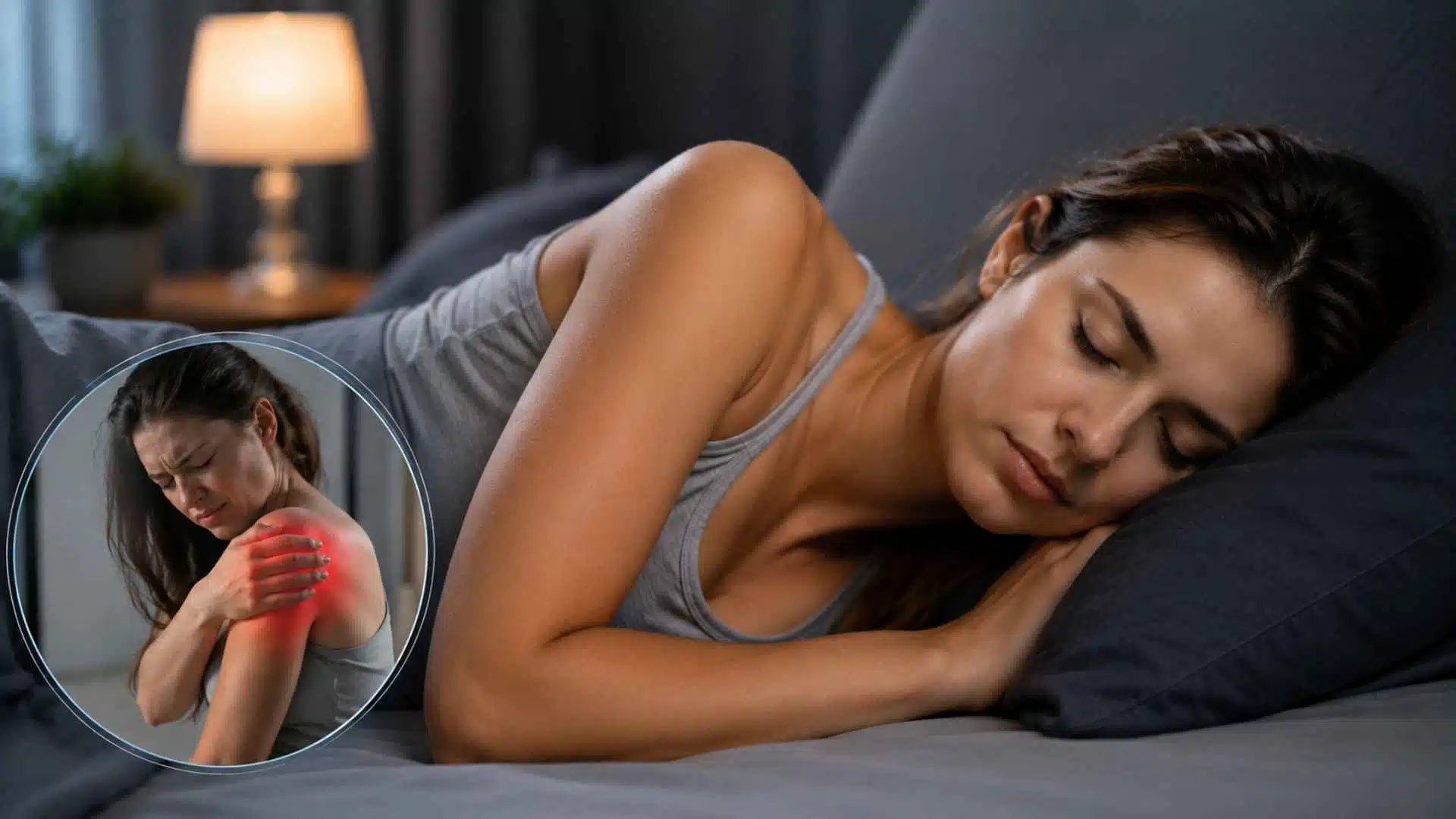 Shoulder pain while sleeping on side