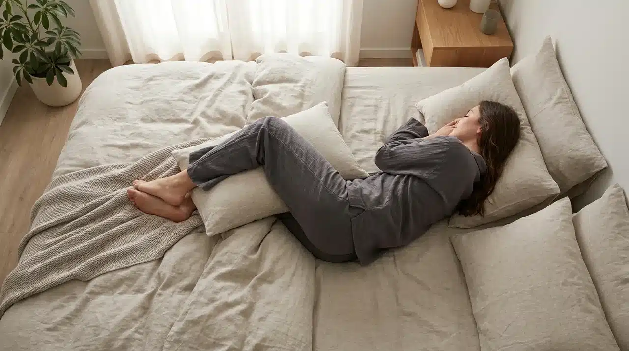 Supported fetal position