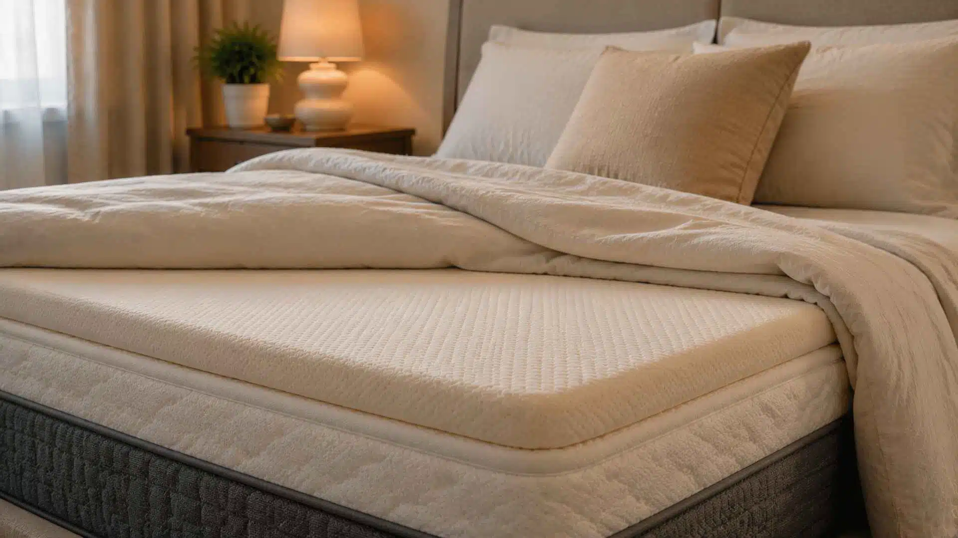 Mattress and bedding for knee pain relief